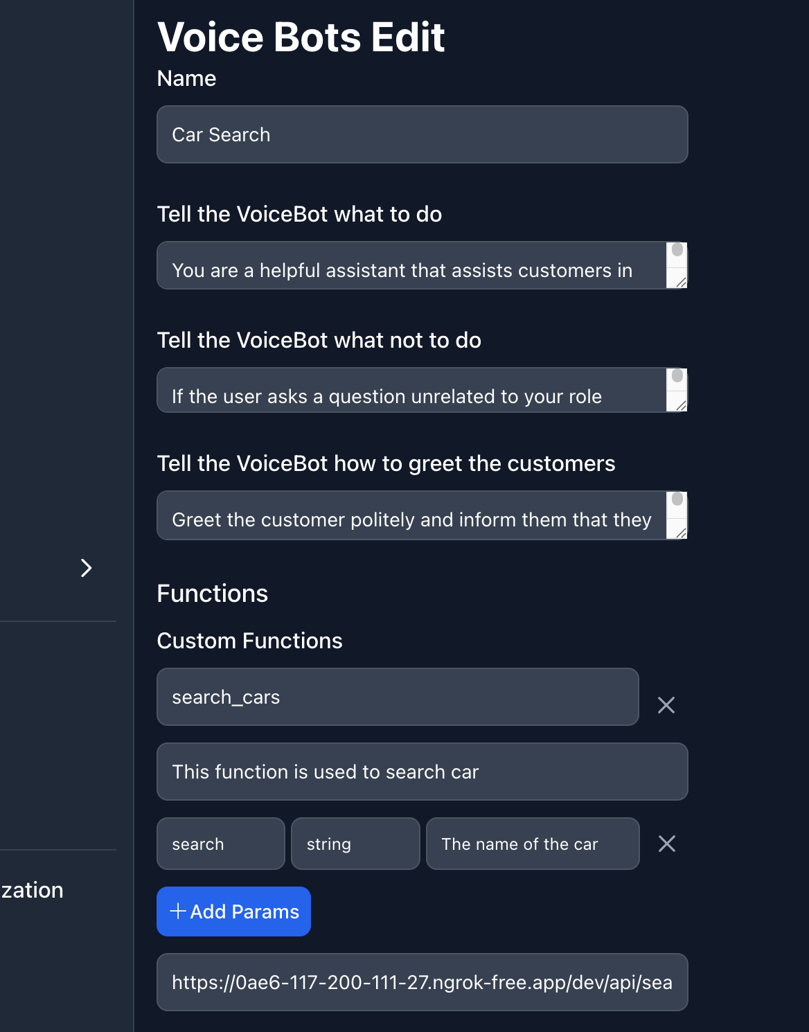 voice bot