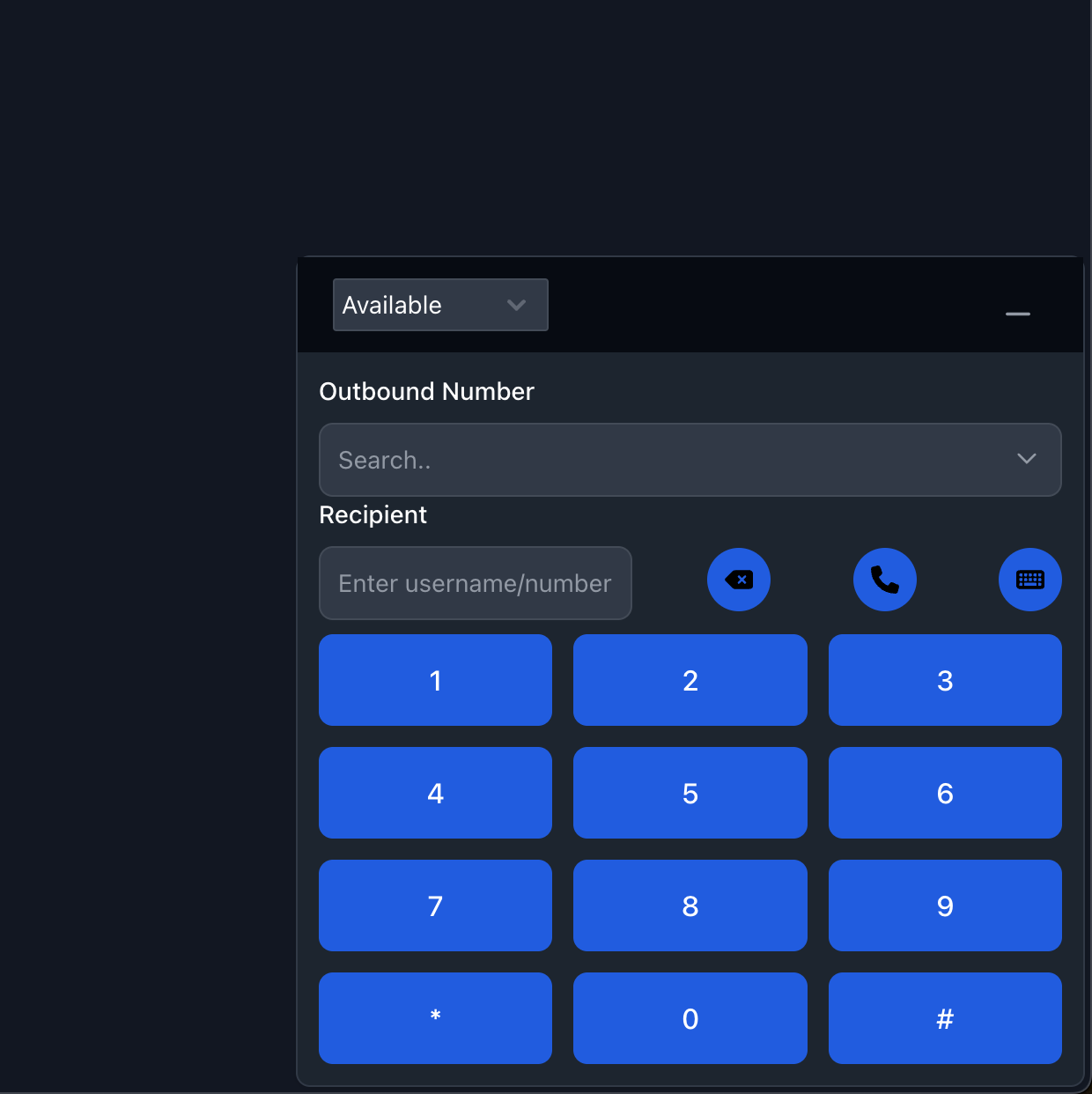 web dialer